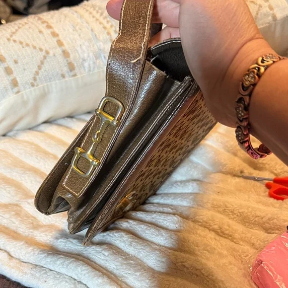 Vintage Céline Macadam Crossbody Bag | Authentic | Read Description - Picture 5 of 14